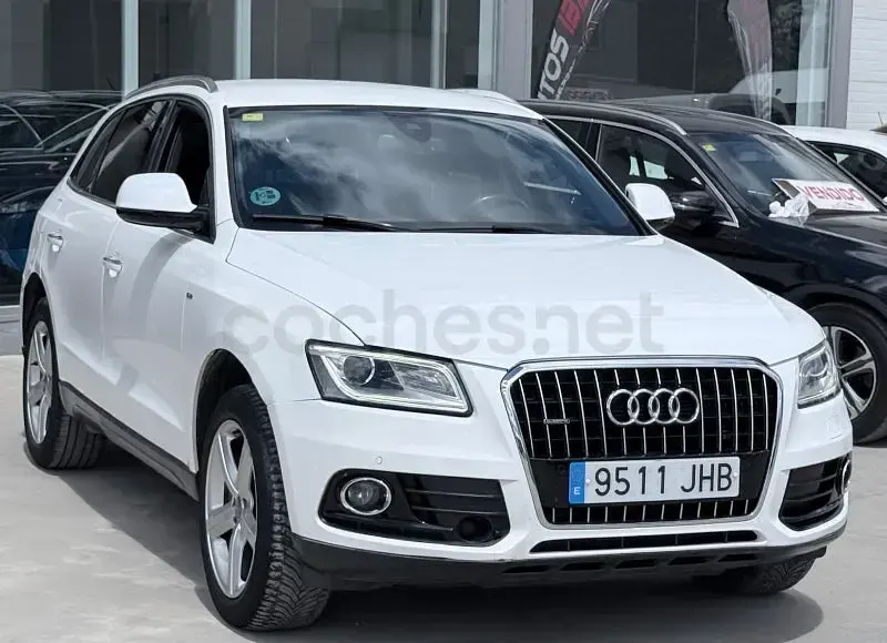 Usado Audi Q5 S-Line 190 CV (139 kW) 2016 Blanco SUV