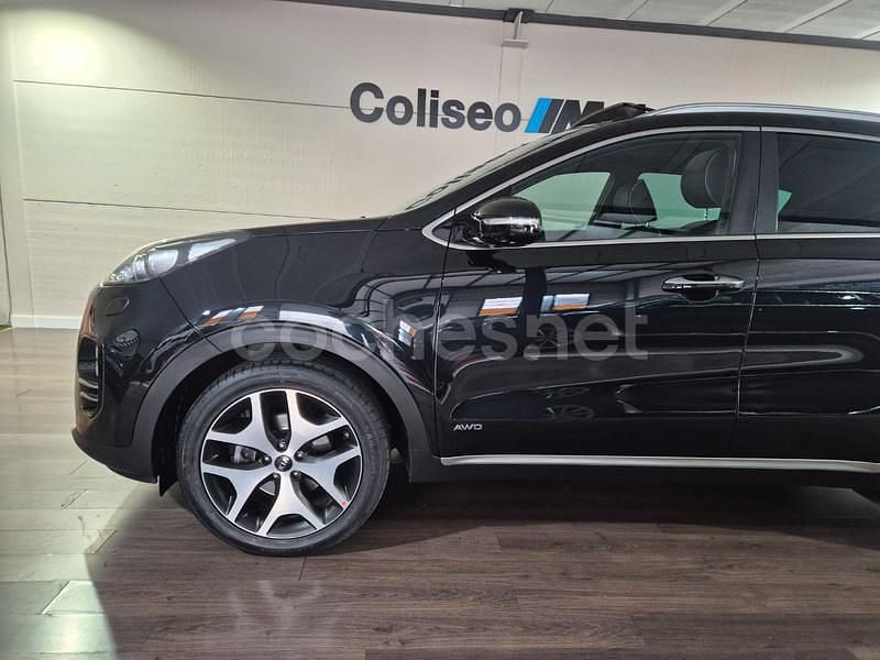 Usado Kia Sportage GT-Line 177 CV (130 kW) 2017 Negro SUV