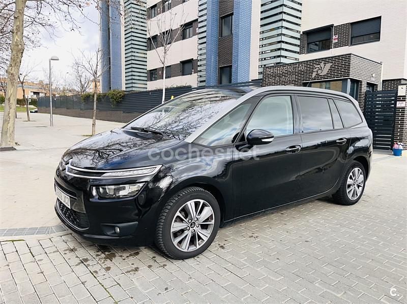 Negro Usado 2015 Citroën Grand C4 Picasso Intensive+ Monovolumen | 5990 € (Super precio) - Imagen 1/4