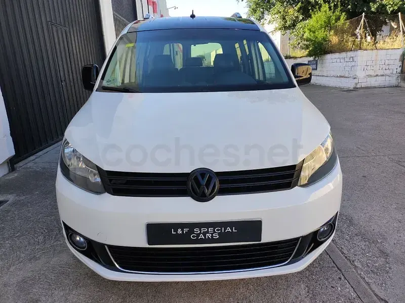 Usado VW Caddy 75 CV (55 kW) 2012 Blanco Monovolumen