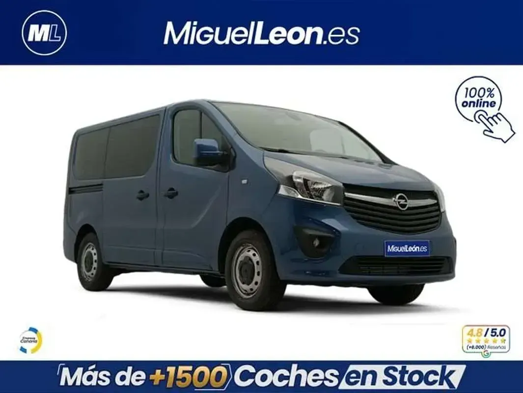 Usado Opel Combo 116 CV (85 kW) 2017 Azul Monovolumen