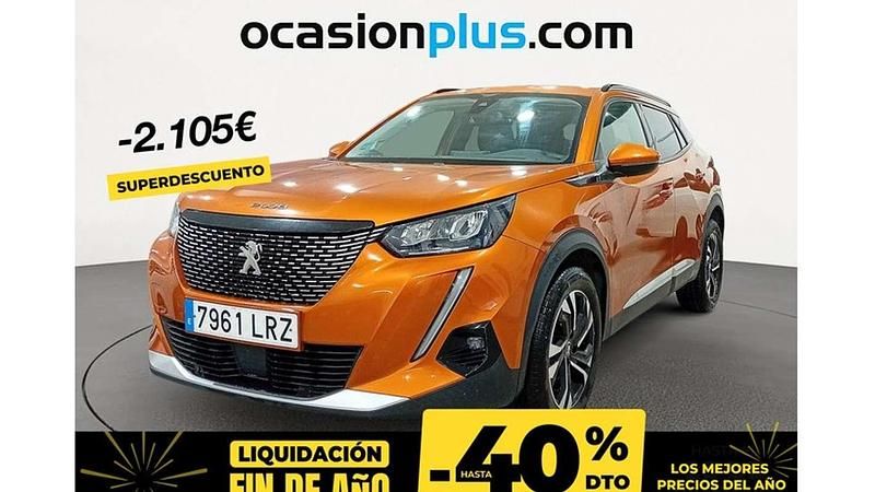 Naranja Usado 2021 Peugeot 2008 Allure SUV | 12.845 € (Precio justo) - Imagen 1/4