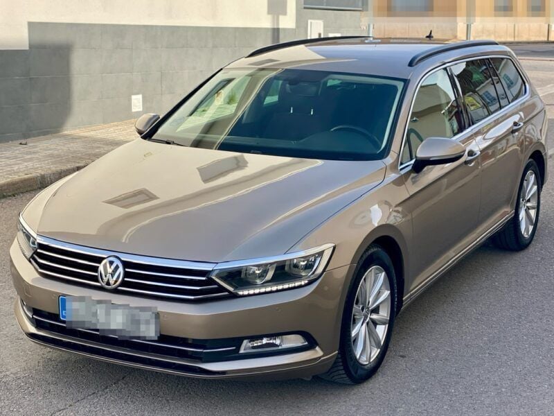 Beige Usado 2016 VW Passat Advance Familiar | 12.990 € (Precio justo) - Imagen 1/4