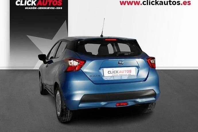 Usado Nissan Micra Acenta 92 CV (67 kW) 2022 Azul Utilitario
