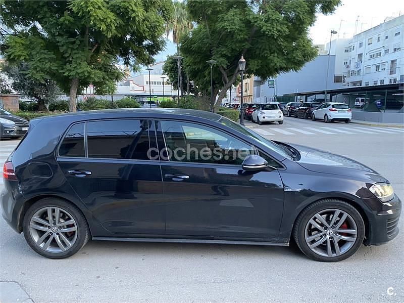 Usado VW Golf VII GTD 184 CV (135 kW) 2013 Negro Berlina