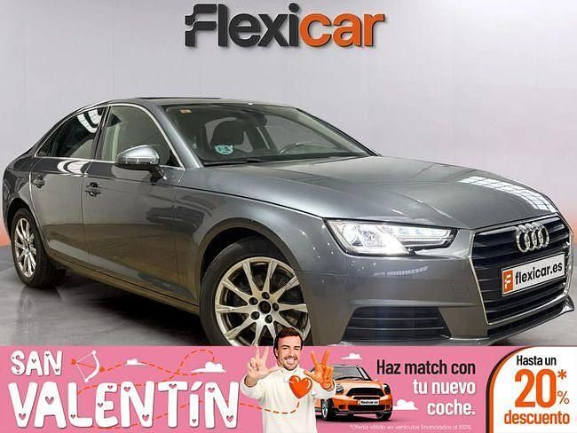 Usado Audi A4 150 CV (110 kW) 2017 Gris Berlina