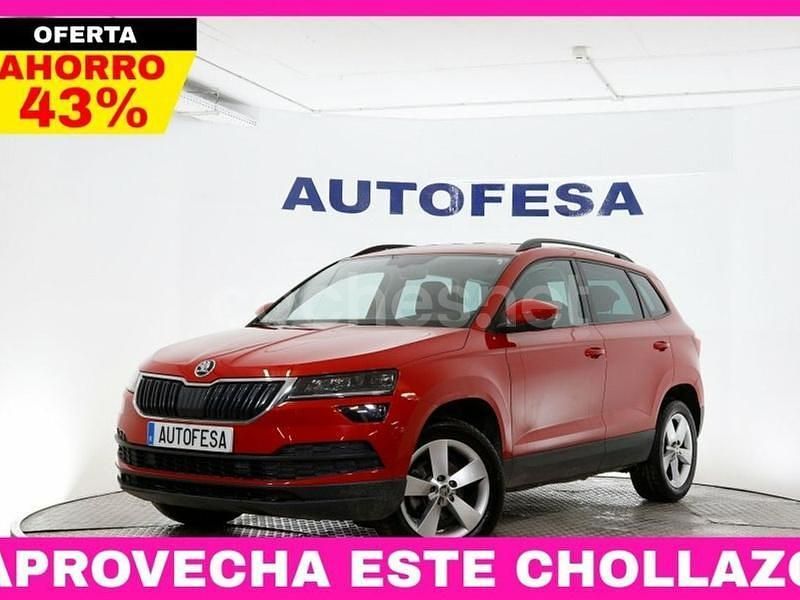 Rojo Usado 2018 Skoda Karoq Ambition SUV | 18.350 € (Buen precio) - Imagen 1/4