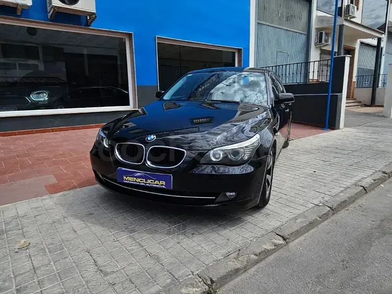 Usado BMW 520 Comfort Edition 177 CV (130 kW) 2008 Negro Berlina