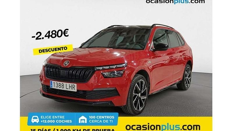 Rojo Usado 2020 Skoda Kamiq Monte Carlo SUV | 18.500 € (Precio justo) - Imagen 1/4