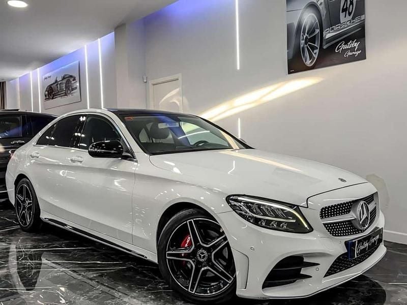 Usado Mercedes C220 194 CV (142 kW) 2021 Blanco Berlina