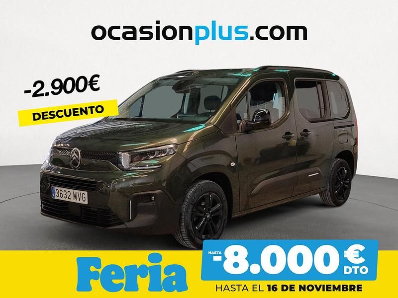Verde Usado 2024 Citroën Berlingo Monovolumen | 21.500 € (Buen precio) - Imagen 1/4