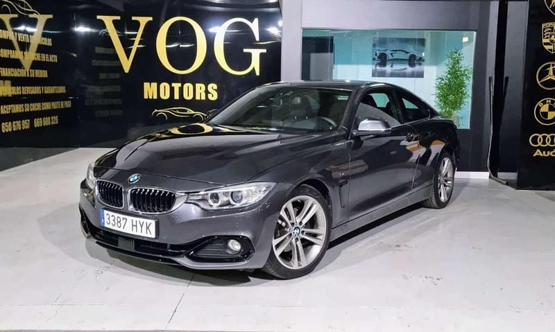 Gris / plata Usado 2015 BMW 420 M Sport Coupe | 12.600 € (Buen precio) - Imagen 1/4