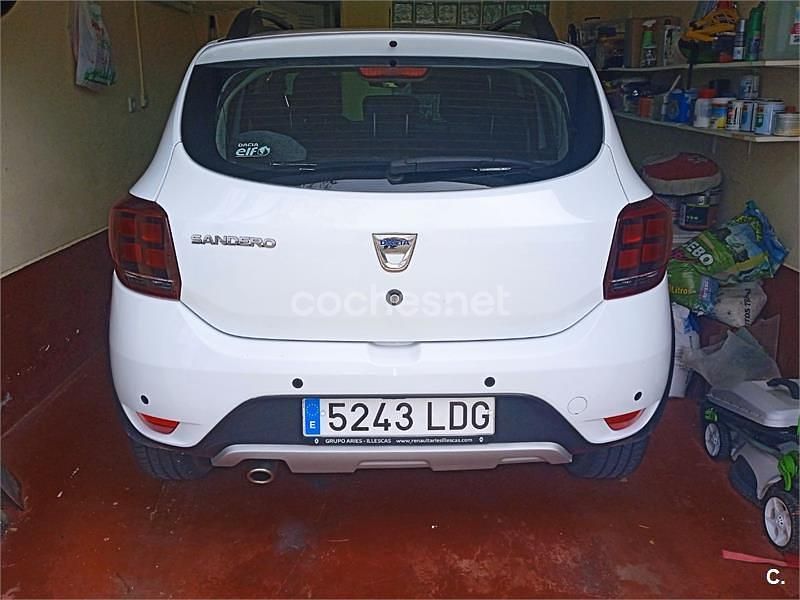 Blanco Usado 2019 Dacia Sandero Stepway Berlina | 9900 € (Precio justo) - Imagen 1/4