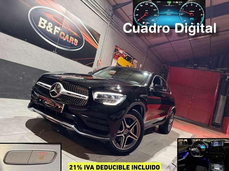Negro Usado 2021 Mercedes GLC300e Coupe | 37.200 € (Super precio) - Imagen 1/4