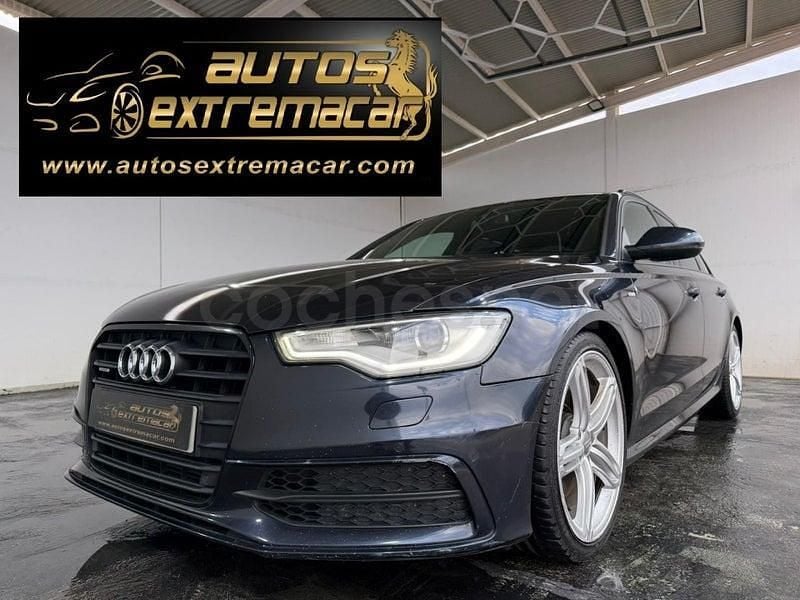 Usado Audi A6 S-Line 245 CV (180 kW) 2013 Gris / plata Familiar