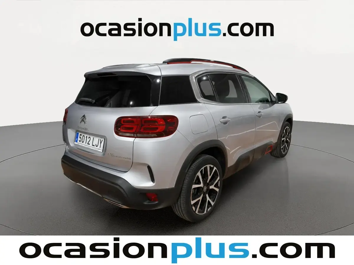 Usado Citroën C5 Aircross Feel 131 CV (96 kW) 2020 Gris plata SUV