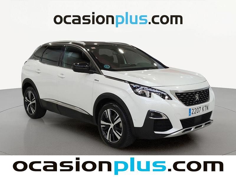 Usado Peugeot 3008 GT-line 130 CV (95 kW) 2019 Blanco SUV