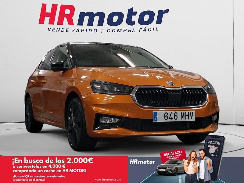Naranja Usado 2023 Skoda Fabia Style Utilitario | 18.890 € (Precio justo) - Imagen 1/4