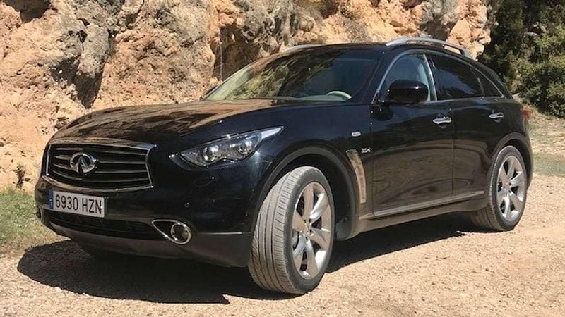 Usado Infiniti QX70 Premium 238 CV (175 kW) 2014 Negro SUV