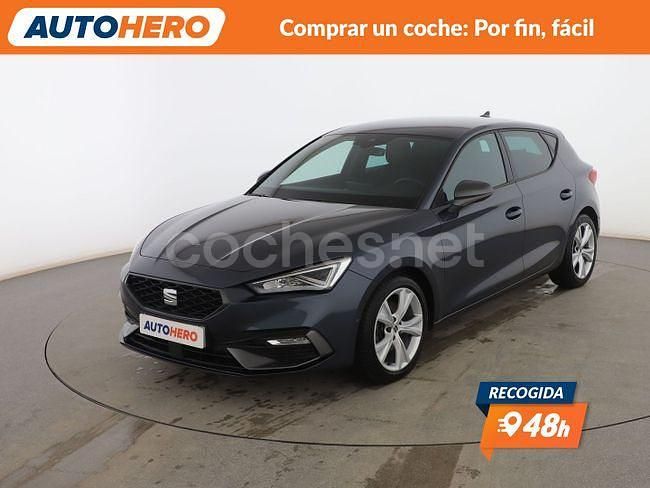 Gris Usado 2021 Seat Leon FR Berlina | 20.799 € (Precio justo) - Imagen 1/3