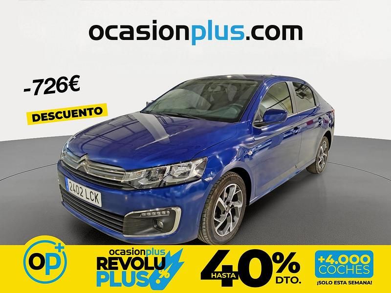 Usado Citroën C-Elysee I Shine 102 CV (75 kW) 2019 Azul Berlina