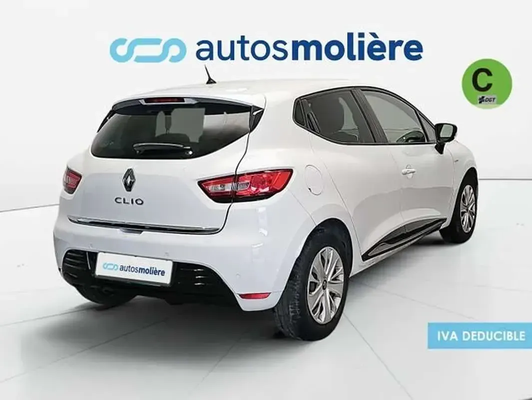 Usado Renault Clio IV LIMITED 75 CV (55 kW) 2019 Blanco Utilitario
