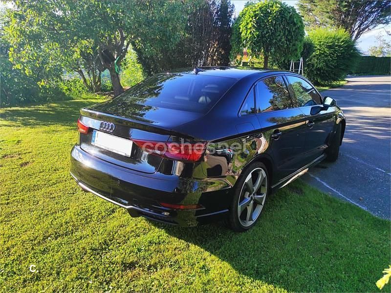 Usado Audi A3 Comfort 150 CV (110 kW) 2020 Negro Berlina