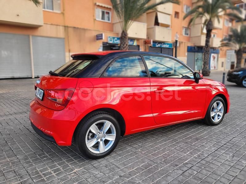 Usado Audi A1 95 CV (69 kW) 2017 Rojo Berlina