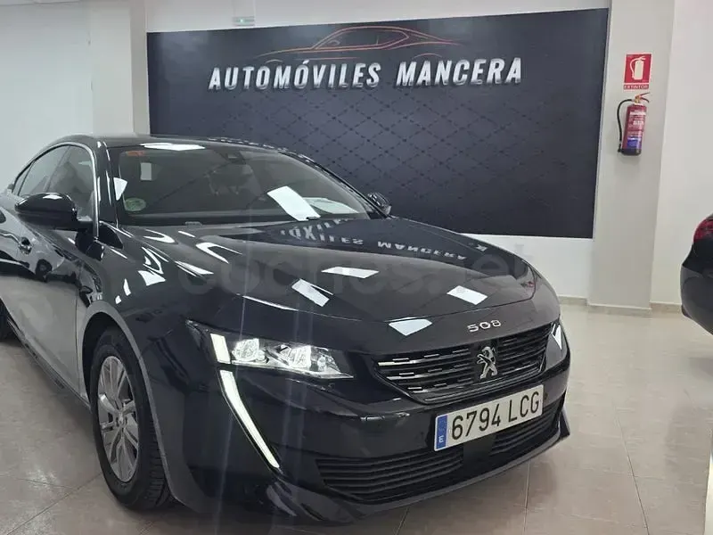 Usado Peugeot 508 Business-Line 130 CV (95 kW) 2019 Negro Berlina
