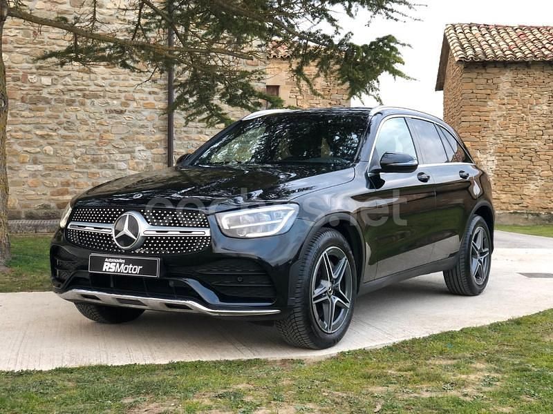 Negro Usado 2020 Mercedes GLC220 SUV | 32.990 € (Precio justo) - Imagen 1/4