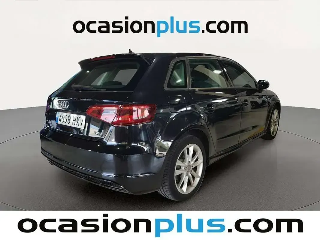 Usado Audi A3 Sportback 122 CV (89 kW) 2014 Negro Utilitario