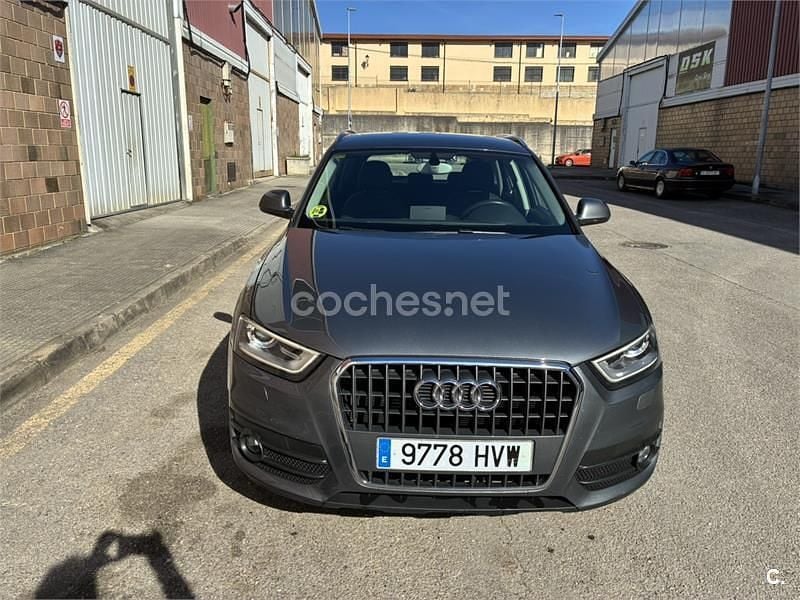 Usado Audi Q3 Ambiente 140 CV (102 kW) 2014 Gris / plata SUV