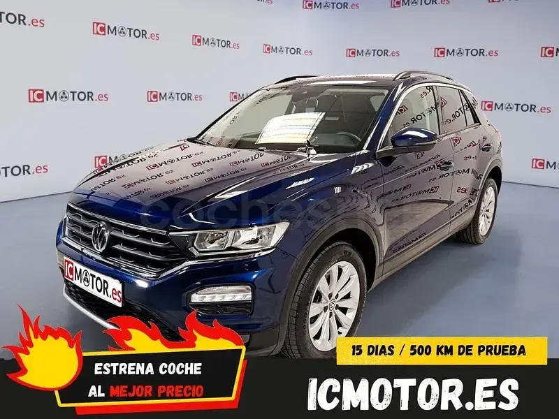 Usado VW T-Roc Advance 150 CV (110 kW) 2018 Azul SUV