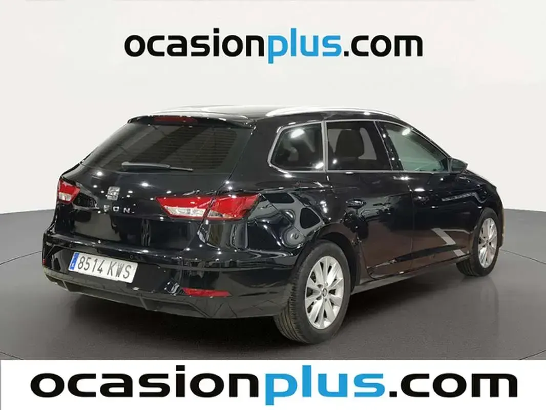 Brugt Seat Leon ST Style 116 HK (85 kW) 2019 Sort Stationcar