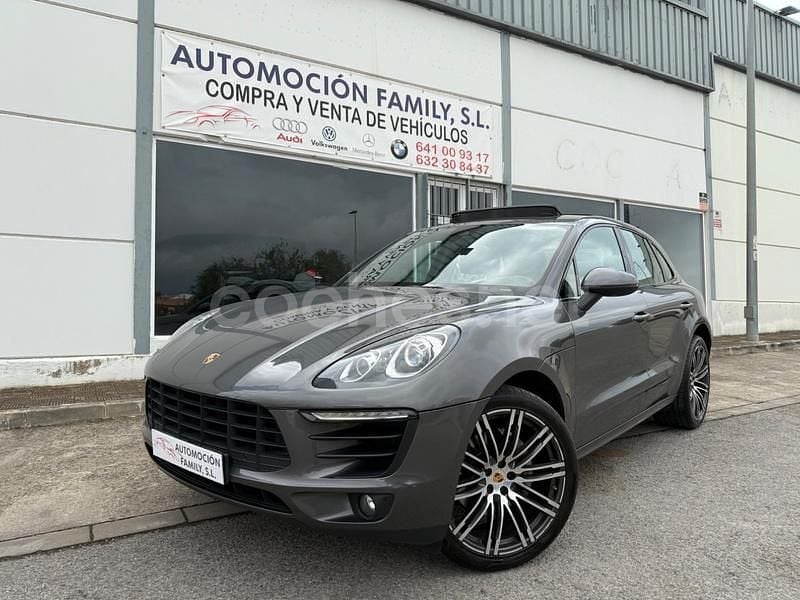 Gris / plata Usado 2015 Porsche Macan S SUV | 30.899 € (Super precio) - Imagen 1/4