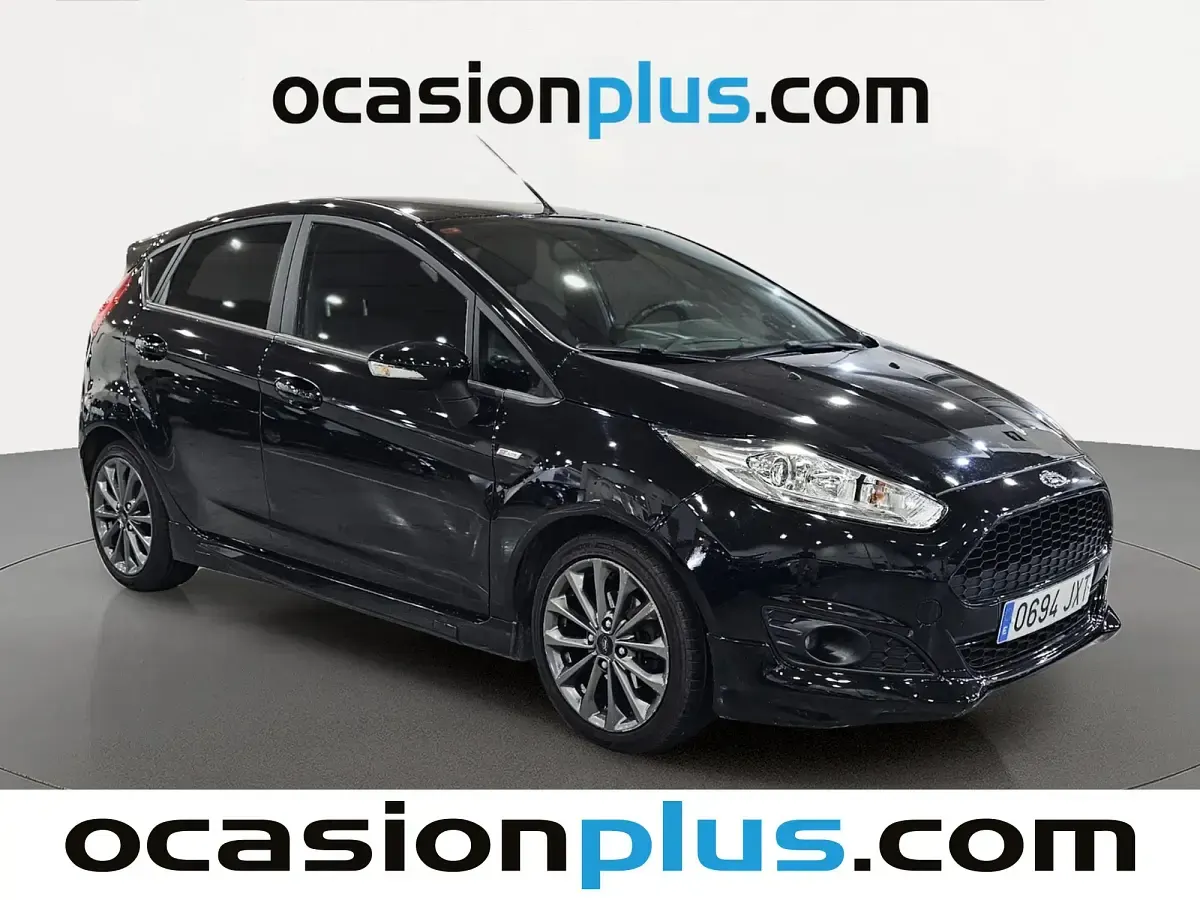 Usado Ford Fiesta ST-Line 100 CV (73 kW) 2017 Negro Utilitario