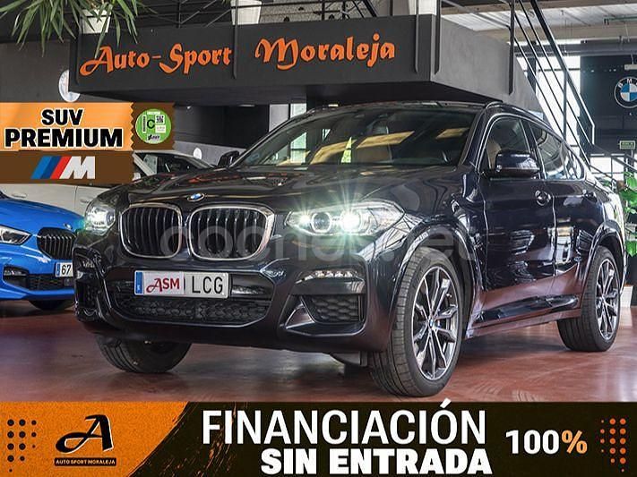 Azul Usado 2019 BMW X4 Sport Line SUV | 39.900 € (Caro) - Imagen 1/4
