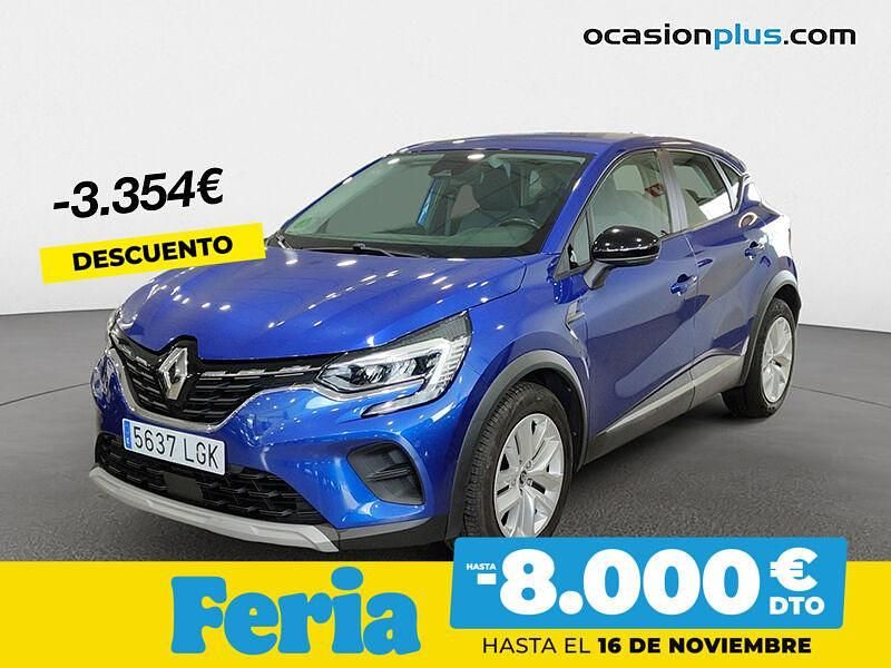 Azul Usado 2020 Renault Captur Intens SUV | 13.800 € (Precio justo) - Imagen 1/4