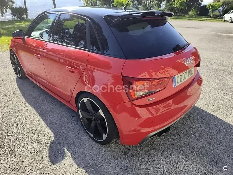 Usado Audi A1 Sportback Ambition 143 CV (105 kW) 2014 Rojo Utilitario