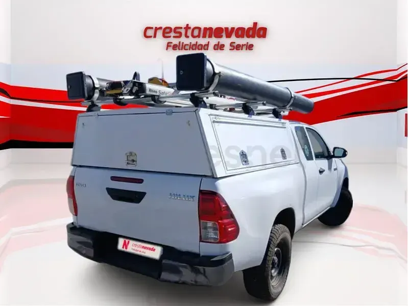 Usado Toyota HiLux 150 CV (110 kW) 2017 Blanco Pickup/Camioneta