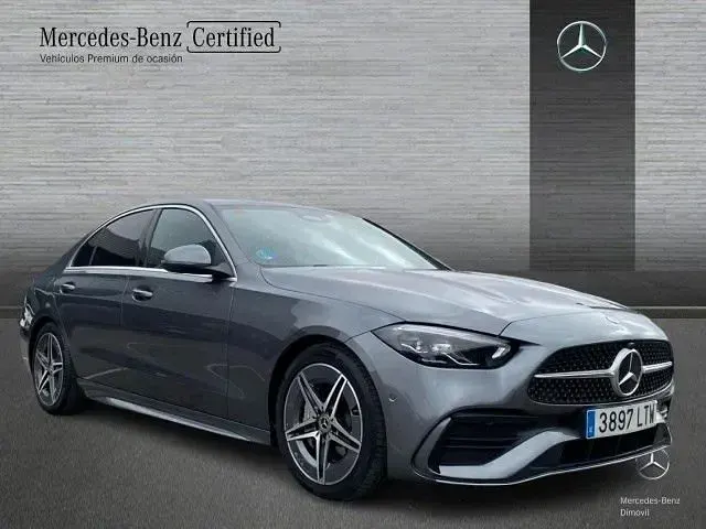 Usado Mercedes C200 204 CV (150 kW) 2022 Gris selenita