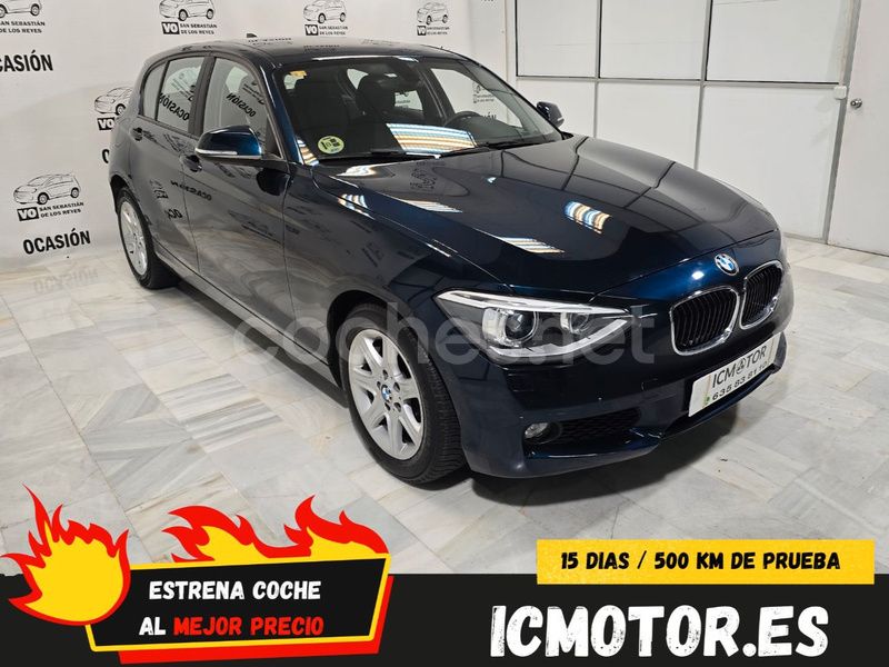 Azul Usado 2013 BMW 116 Utilitario | 11.299 € (Precio justo) - Imagen 1/4