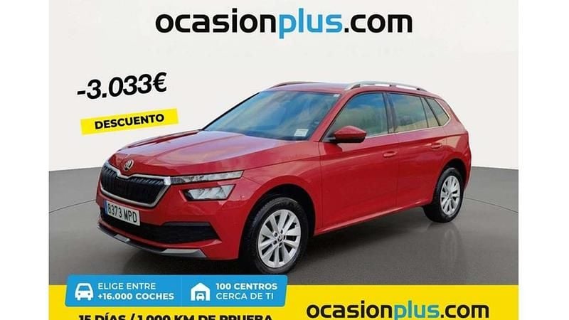 Rojo Usado 2024 Skoda Kamiq Ambition SUV | 16.667 € (Buen precio) - Imagen 1/4