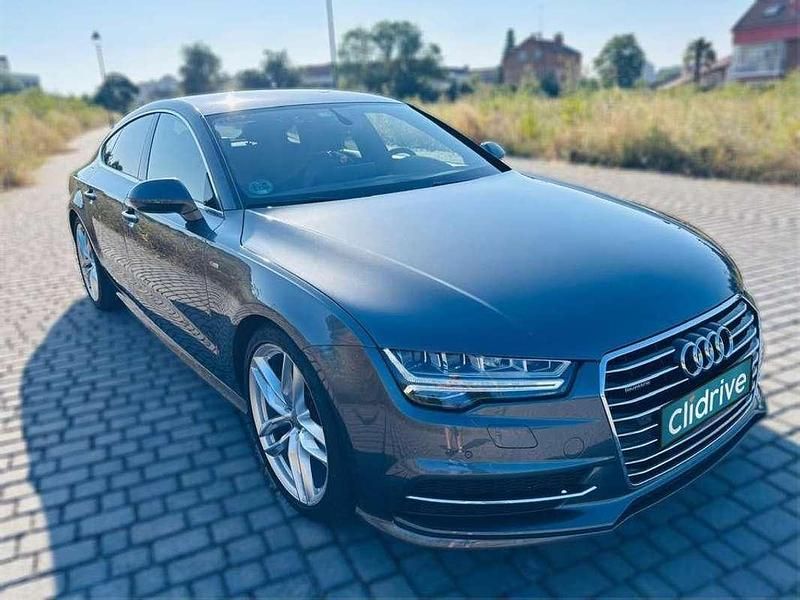 Usado Audi A7 Sportback S-Line 272 CV (200 kW) 2015 Gris Utilitario