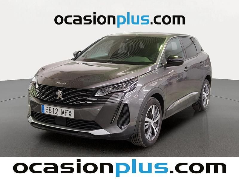 Gris plata Usado 2023 Peugeot 3008 Allure SUV | 15.410 € (Buen precio) - Imagen 1/4