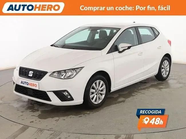 Usado Seat Ibiza Style 110 HP (80 kW) 2021 Branco Citadino