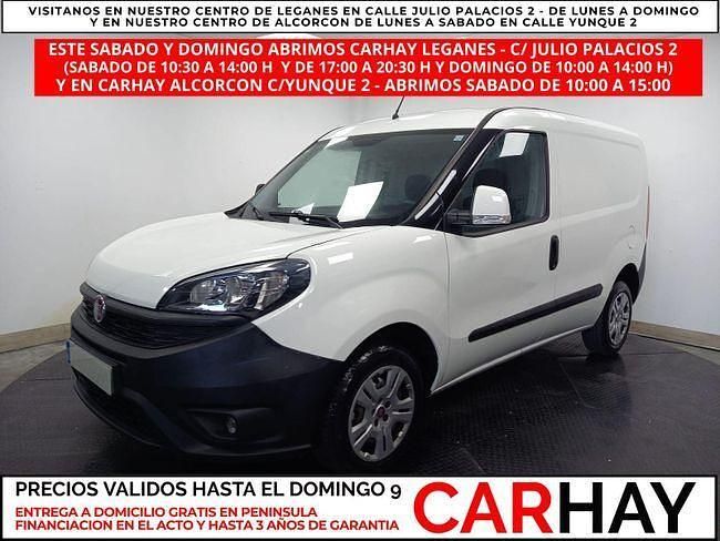 Blanco Usado 2019 Fiat Doblò Monovolumen | 8990 € (Precio justo) - Imagen 1/4