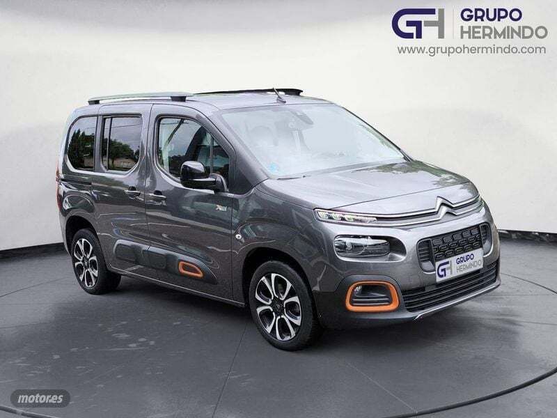 Gris / plata Usado 2021 Citroën Berlingo Shine Monovolumen | 22.500 € (Precio justo) - Imagen 1/4