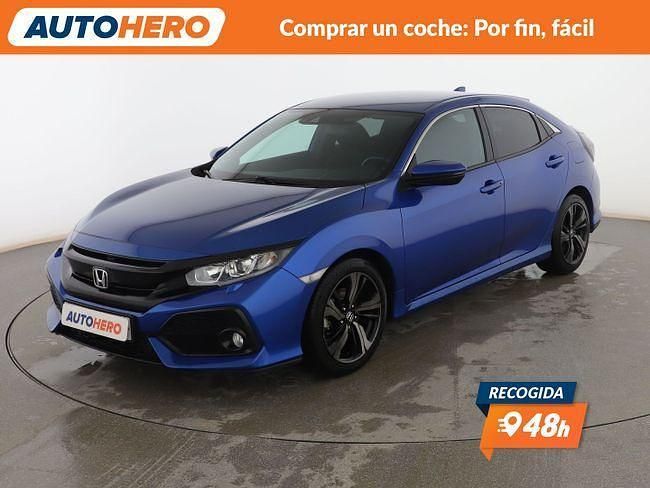 Usado Honda Civic Elegance 130 CV (95 kW) 2018 Azul Berlina