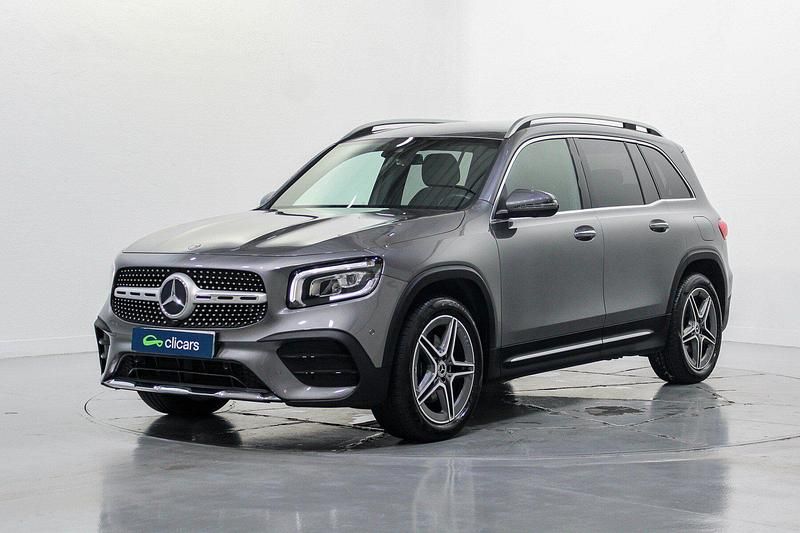 Usado Mercedes GLB200 150 CV (110 kW) 2021 Gris SUV